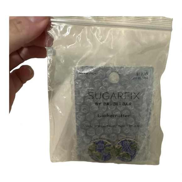 🔹5/$25🔹 Baublebar Jewelry Sugarfix by Baublebar NWT Globetrotter Earrings - Picture 5 of 8